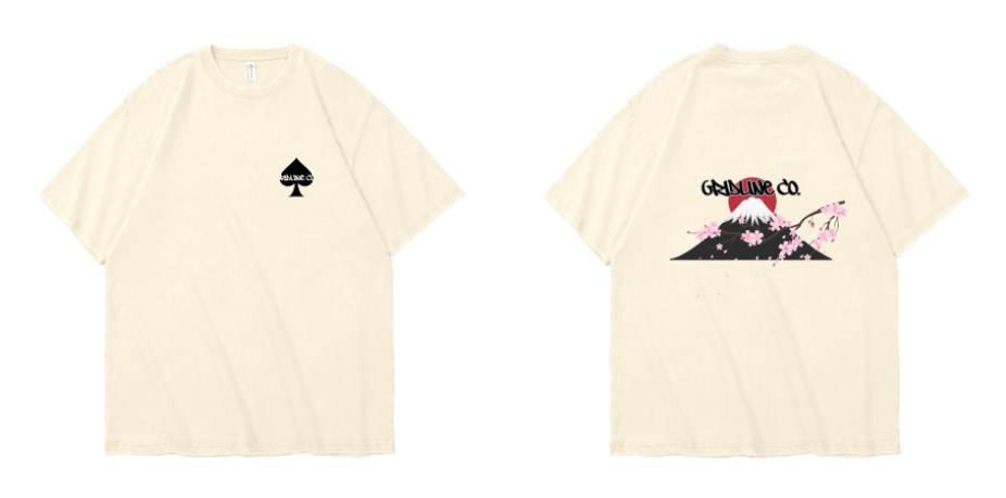 GRIDLINE CO. T-SHIRT (SAKURA SPADE EDITION)